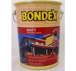 TANKOSLOJNI PREMAZ BONDEX MATT 5L 007 MAHAGONIJ