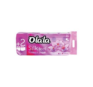 TOALETNI PAPIR OLALA BEL 3-SL 10 ROL V PAK OLALA SILK FEEL 185 LIST.
