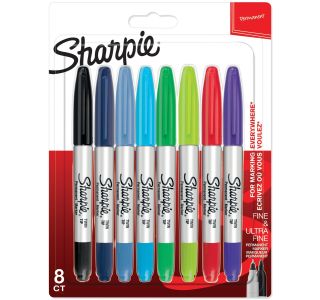 USTVARJALNI SET SHARPIE MARKER SHARPIE DUO 8/1 FINE/ULTRAFINE SORT