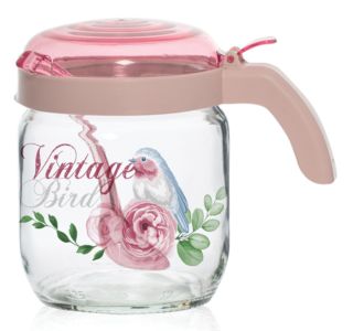 VEČNAMENSKA DOZA HEREVIN 42.5 CL VINTAGE BIRDS Z ŽLIČKO