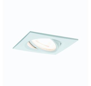 VGRADNI LED REFLEKTOR RL NOVA COIN 1X6.5W 3SDIM OKROGLA, BELA MAT/ALU GIB