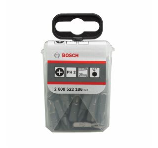 VIJAČNI NASTAVEK KRIŽNI BOSCH PH2 25 MM 25 KOS