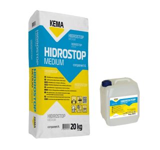 VODOTESNA MASA KEMA HIDROSTOP MEDIUM A+B 28 KG