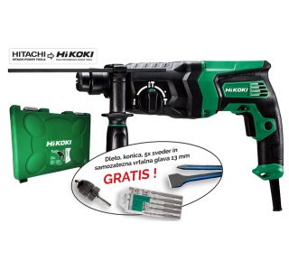 VRTALNO ELEKTR. KLADIVO HIKOKI DH26PC2-SET