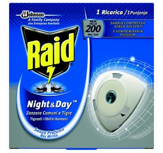 ZAŠČITA PRED INSEKTI RAID NIGHT&DAY ENOJNO POLNILO 1/1