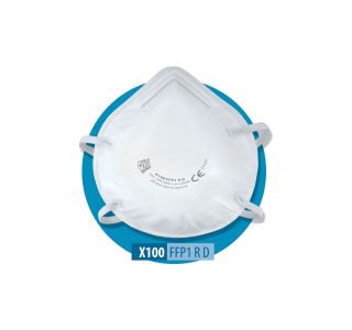 ZAŠČITNA RESPIRATOR MASKA OXYLINE X 100 FFP1 BREZ VENTILA ZAV=5KOS